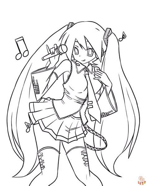 hatsune miku printable.